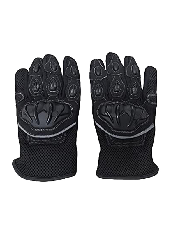 Tuff Trading Corporation Men Gloves for Bike, Large, Black
